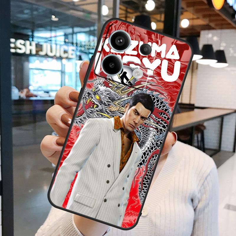 Yakuza 0 Game Case For Xiaomi Redmi Note 14 Pro 10 11 12 13 15 Pro Plus Redmi 15C 14C 10C 12C 13C 15 Cover