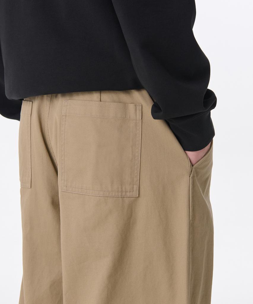 MUSINSA STANDARD Cotton Balloon Pants [Beige]
