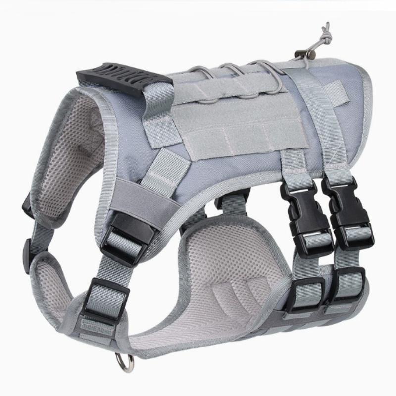Тактический нагрудный ремень для больших собак, водонепроницаемый, взрывобезопасный, нагрудный ремень для троса, жилет для средних и больших рабочих собак