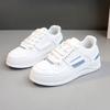 [Customized] G2-2 new 2025 spring breathable color-blocking women's shoes white shoes increase height casual Korean sports women's shoes