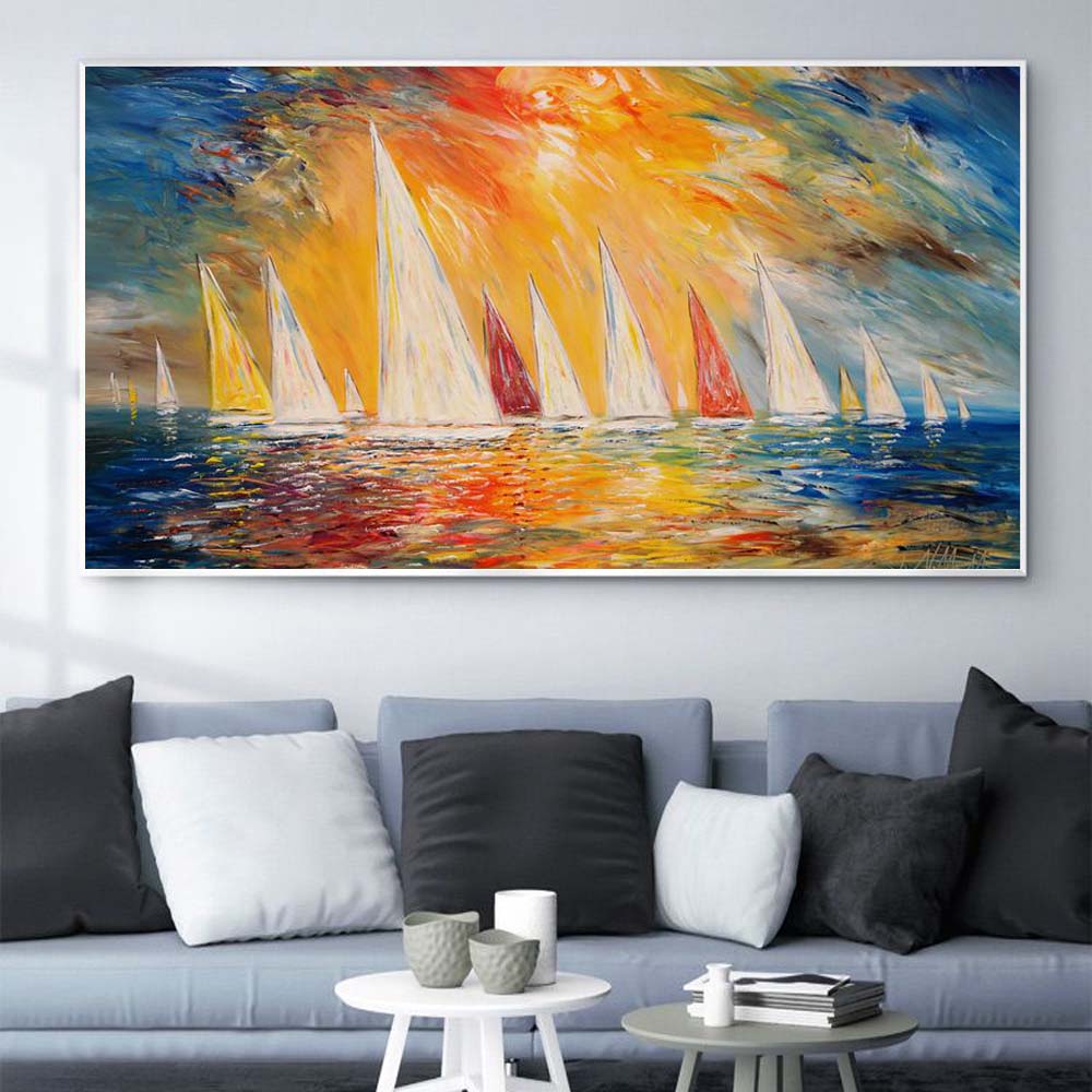 Новый скандинавский абстрактный художественный холст, картина, эстетический цвет, граффити, постер, офисная настенная живопись, гостиная, украшение для дома, фреска без рамки