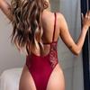 Women's Sexy and Slimming Embroidered Lace Bodysuit