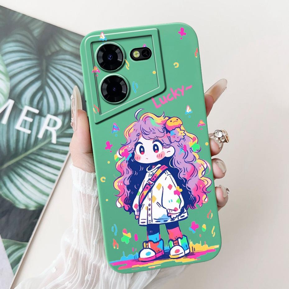 Новый Чехол для Телефона с Рисунком Для Tecno Pova 5 Pro LH8n / Pova 5 LH7n Мягкий Силиконовый Ударопрочный Чехол Для Tecno Pova5 5Pro 5G