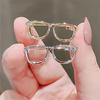 Little Glasses Brooch Badge Clothing  Accessories Jewelry Brooch