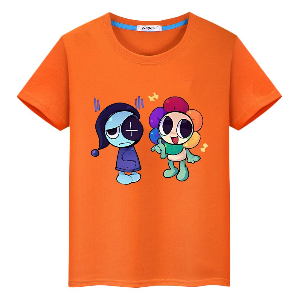 Футболка для мальчика 10 лет Dandys World принт мультфильм 100% хлопок аниме футболки топы короткая гордость футболка y2k цельный комплект одежда для девочек