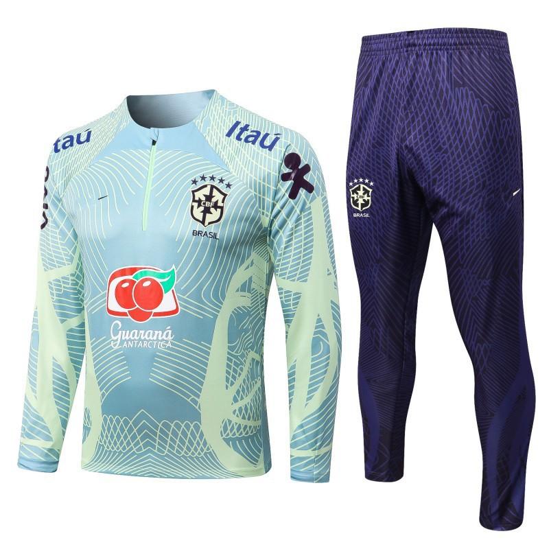 Brazil National Team Training Jersey 2022-2027 Adult Football Sportswear Mens Clothing