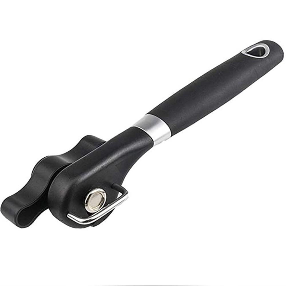 Plastic Hand-actuated Can Opener Safety Kitchen Tools Easy Grip Side Cut Manual Opener for Cans' Lid Kitchen Gadgets