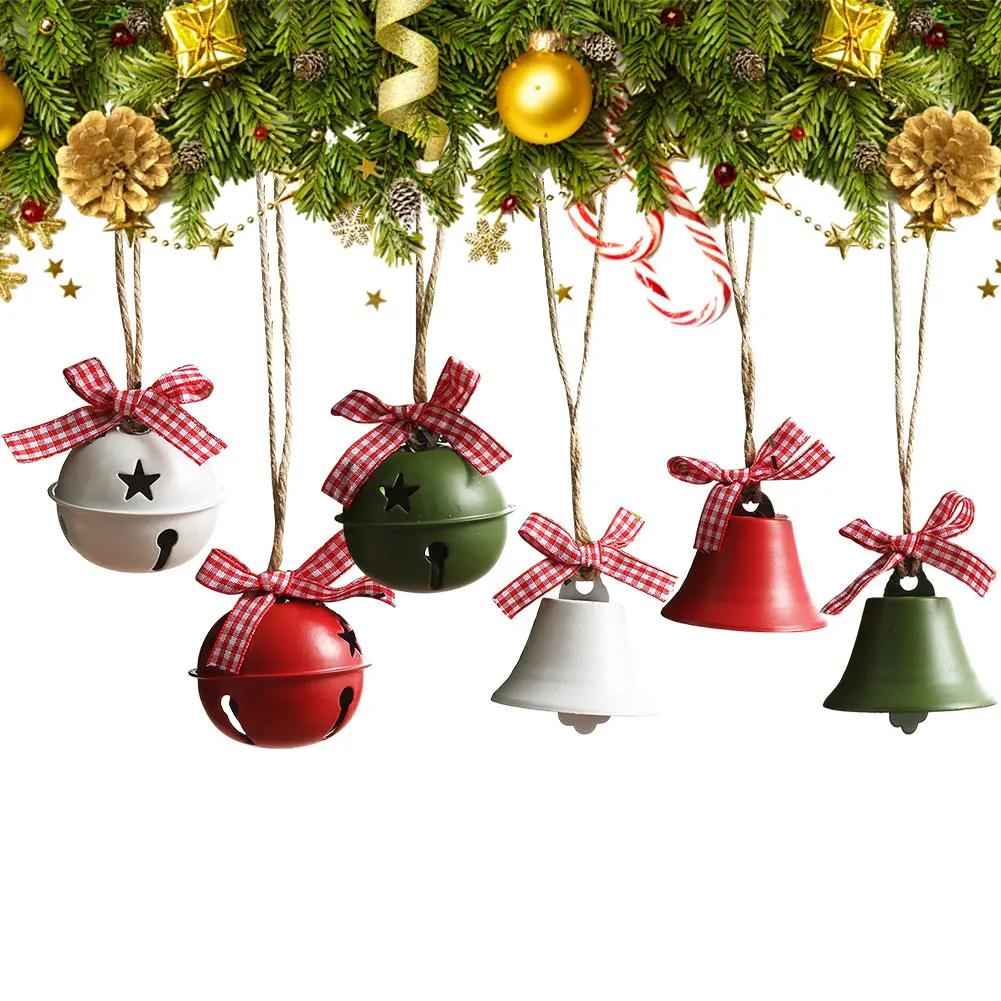 Christmas Bells Jingle Bells Multifunctional Christmas Tree Pendant Exquisite Xmas Hanging Pendant Xmas Party Supplies