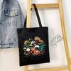 Пяльцы Инструкции по шитью Нитки Набор для вышивания Цветочный узор Холщовая сумка-тоут