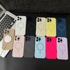 Liquid Silicone Gel Is Suitable for Apple 16promax Magnetic Phone Case. IPhone15 Solid Color 14 Full Package Ultra Thin Shockproof