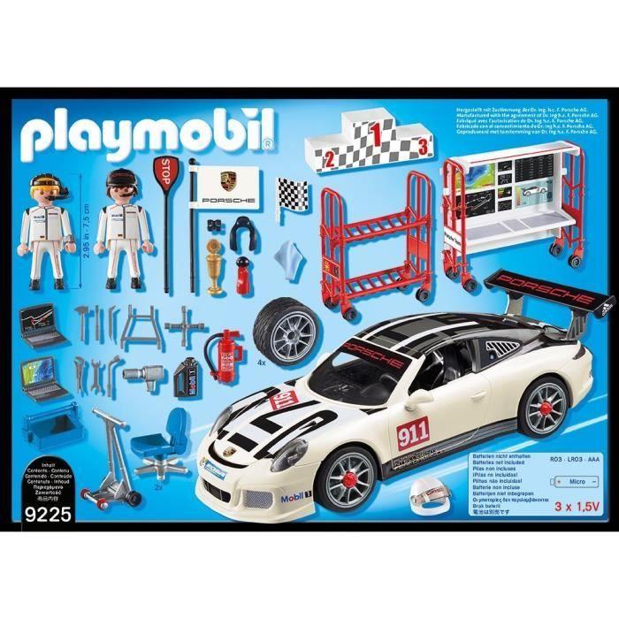 PLAYMOBIL Porsche 911 GT3 Cup - Jouet Enfant - Mixte - 4 ans et plus - Allemagne