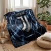 Juventus FC Theme blanket Soft Flannel Blanket Plush Throw Blanket Cozy Sofa Bed Blanket for Home Decor