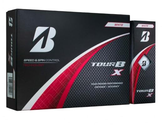 Dozen Bridgestone 2024 TOUR B X Tour B X White 2 Dozen 24 Balls Tee [2 Set] + Set…