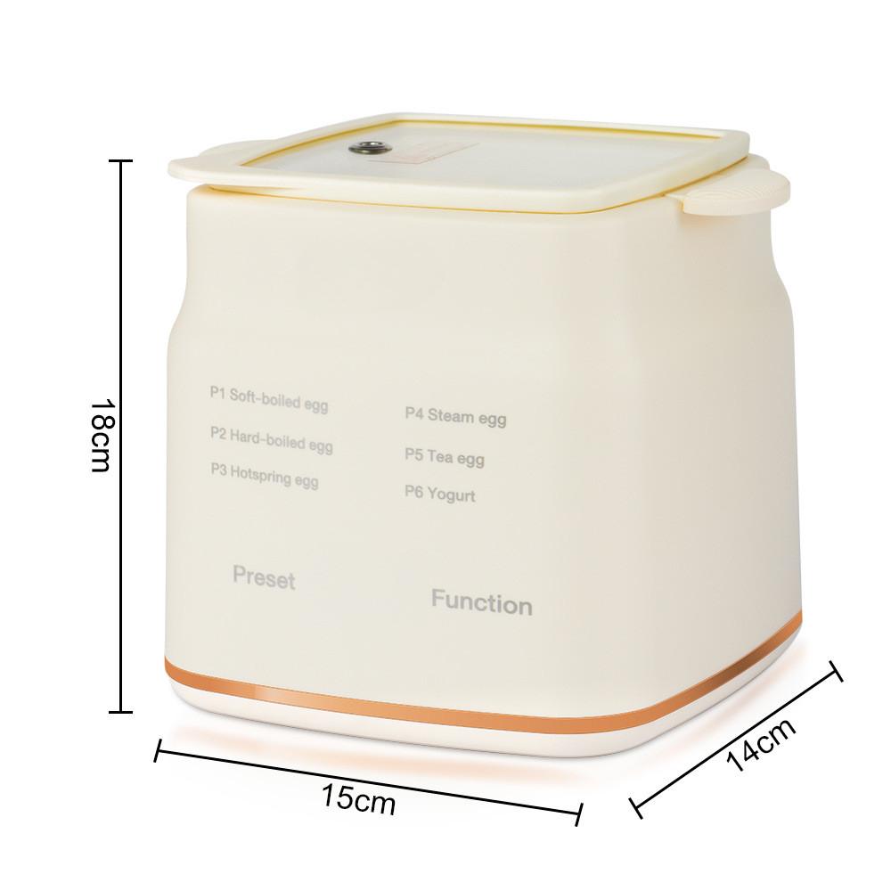 300W Multifunctional Egg Boiler Household Automatic Egg Steamer Kitchen Small Electric Breakfast Machine