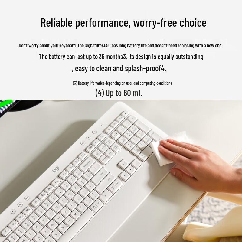 Logitech Беспроводная Bluetooth-клавиатура K650
