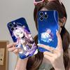 Чехол для телефона Genshin Impact Citlali для iPhone 16 15 14 13 12 11 X XR XS 8 6 Pro Max Plus Mini Прозрачный Цветная Печать Красивый Роскошный