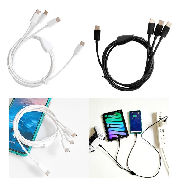 USB C Многофункциональный кабель для зарядки USB C Мульти-кабель 3 в 1 Зарядный шнур Адаптер