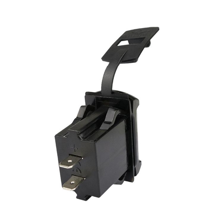 12, 24 В, 4,2 А, автомобильное зарядное устройство с двумя портами USB и дисплеем напряжения, водонепроницаемый модифицированный переключатель, адаптер автомобильного зарядного устройства для мобильного телефона Toyota, быстрая зарядка