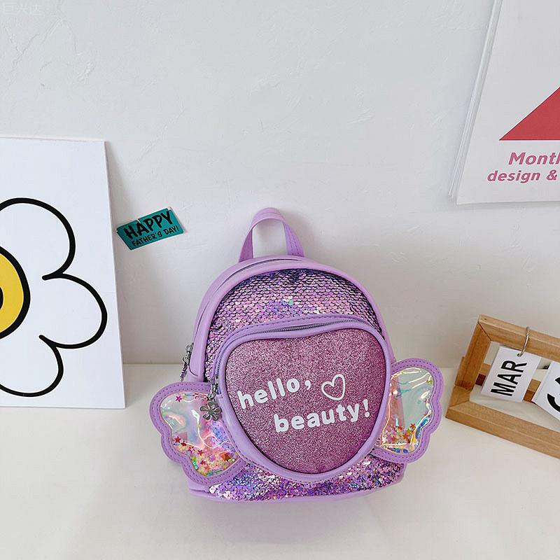 Cartoon Backpack Love Animal Kids Pu Book Bag With Impactresistant Fabric