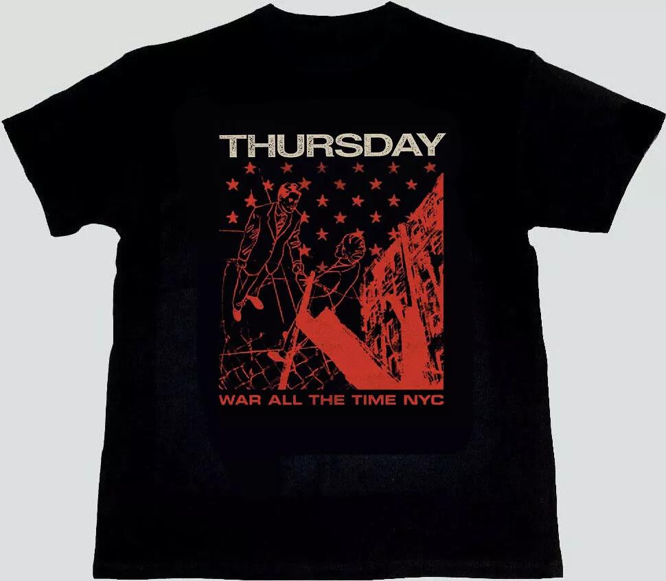 Hot Thursday Band Black T-Shirt Cotton Unisex S-234XL JJ55 Unisex T-Shirt