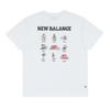 New Balance Футболка с коротким рукавом Uni Nb Boy Picnic CONTENTS Nbnef31633 10