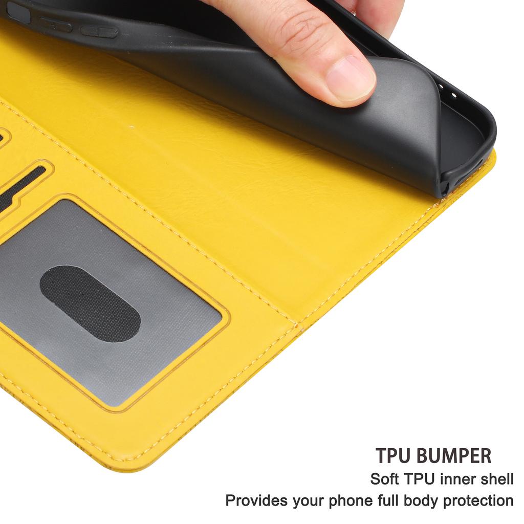 For Samsung Galaxy A37 5G Case Flower Imprint Leather Flip Wallet Phone Cover with Wrist Strap