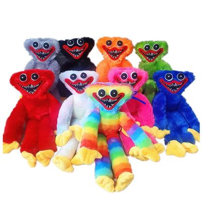 40СМ Цветные Мультяшные Игрушки Плюшевые Poppy Huggy Wuggy Мягкие Игрушки Детские Рождественские Подарки