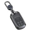 Ontto Honda Key Case, Key Cover, Key Holder, Leather, Aluminum Alloy, Leather, New Model