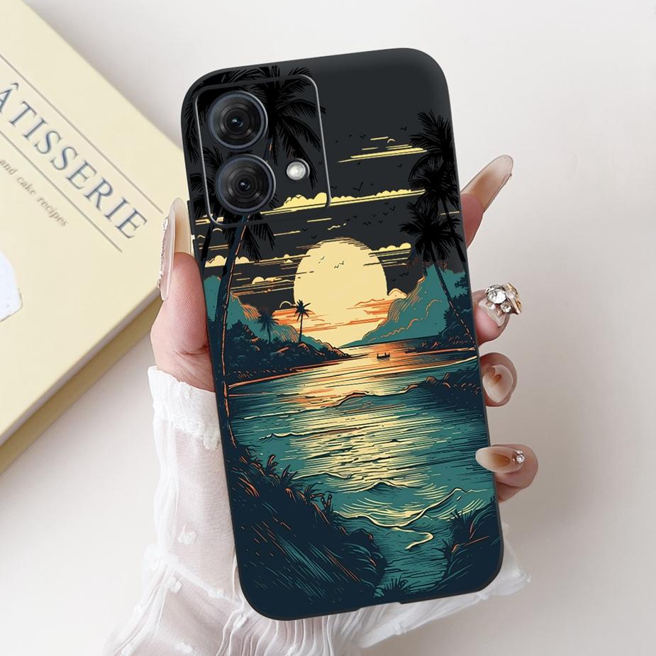 Чехол для Motorola Moto G54 5G XT2343-1, роскошный чехол с покрытием "конфетный", мягкий ТПУ чехол для телефона для Motorola G84 G 54 MotoG54 MotoG84, сумки