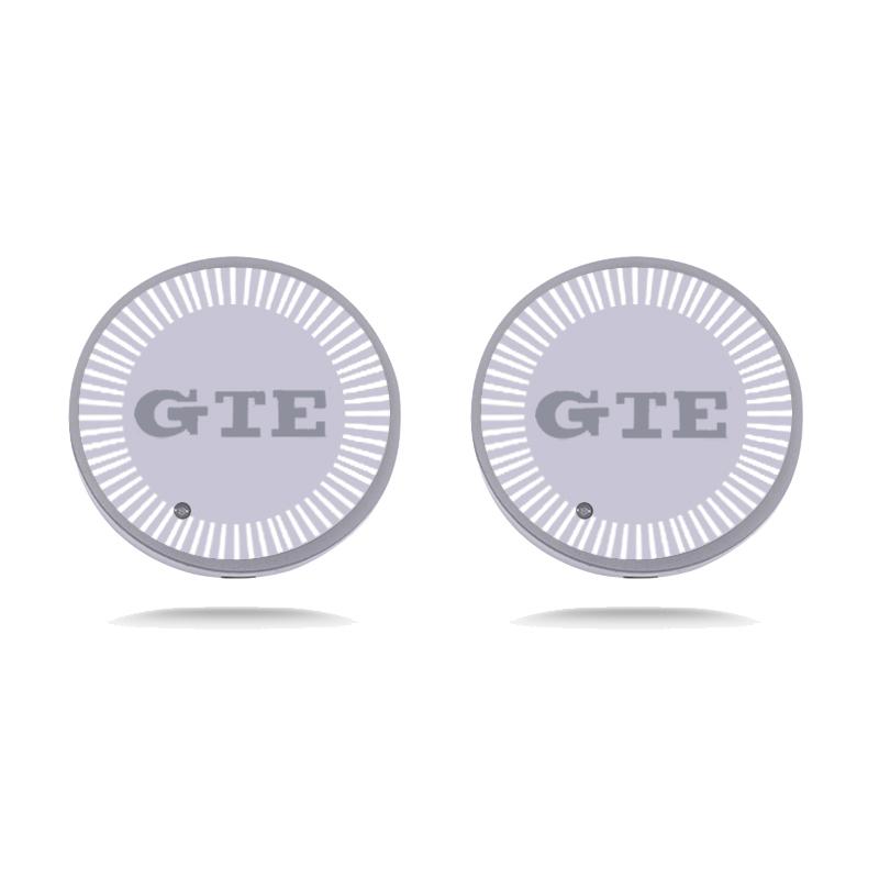For VW VOLKSWAGEN 2026 New Car LED Luminous Water Cup Holder Mat For Volkswagen VW GTE Golf 5 6 7 GTI MK6 Passat Polo Beetle Mag