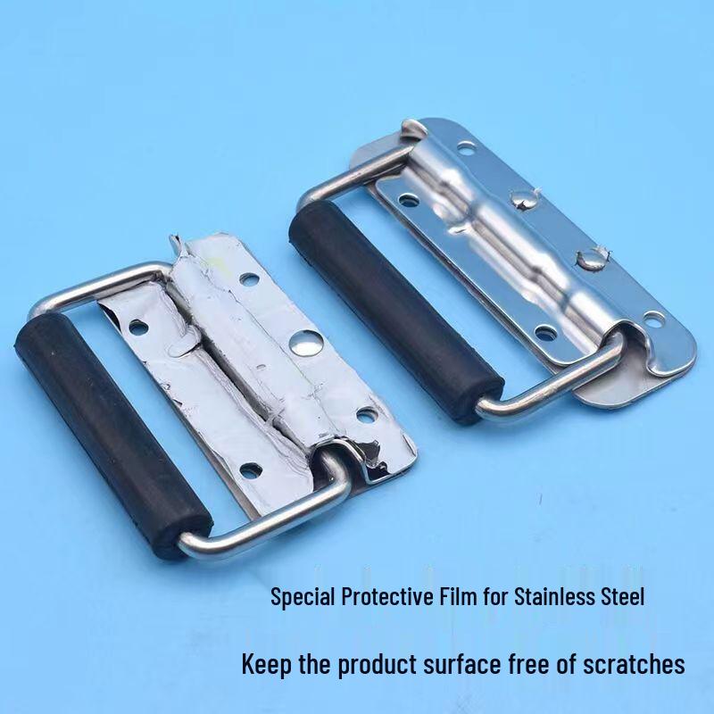 304 Stainless Steel Heavy-Duty Folding Handle for Wooden Box