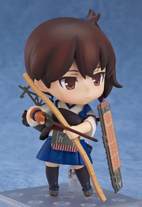 Нендороид Коллекция кораблей Кага ABS ПВХ окрашенная подвижная фигурка -KanColle- Без масштаба &