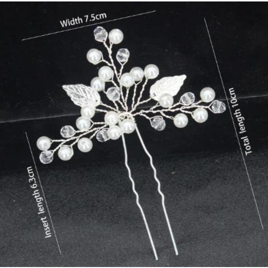 Женские U-образные заколки для волос, невидимки для женщин, девушек, невест, инструменты для укладки волос, аксессуары, хрустальные жемчужные шпильки, металлические заколки