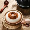 Commercial Ceramic Claypot Rice Noodles Stew & Bibimbap Pot for Gas Stove