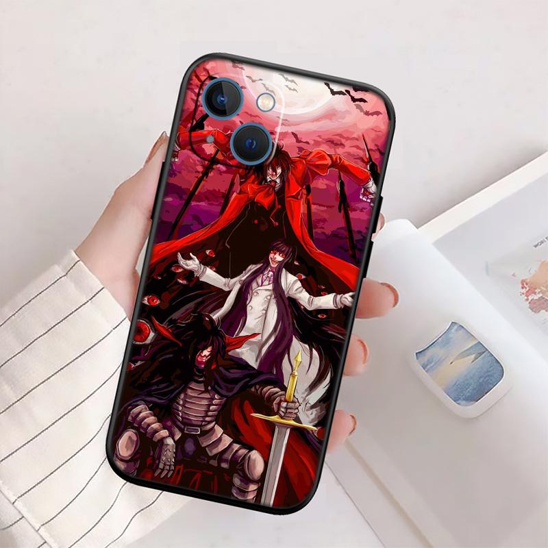 RP37 Hellsing New High-End Shell Phone Case for OPPO A3 Pro A72 A74 A76 A77 A77S A78 A79 A94 A95 A18 A40M A58