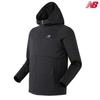 New Balance Мужская флисовая тренировочная куртка с капюшоном на молнии Nbmda47083