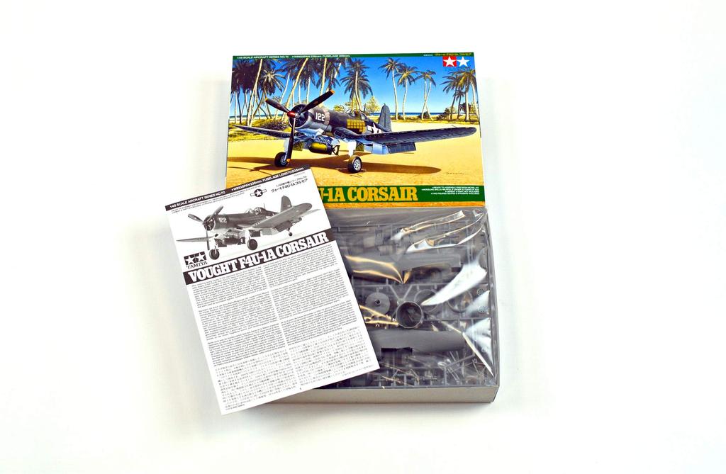 Серия шедевров авиации Tamiya 70 Военно-морской флот США Vought Corsair Пластиковая модель-конструктор 61070 1/48 Нет. F4U-1A