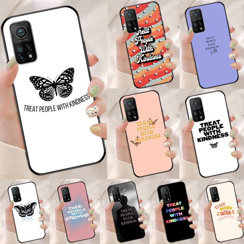 Относись к людям с добротой Чехол для Xiaomi 15 Ultra 13 14 11T 12T 13T 14T Pro POCO X7 Pro X3 X5 X6 M6 F5 F6 Pro