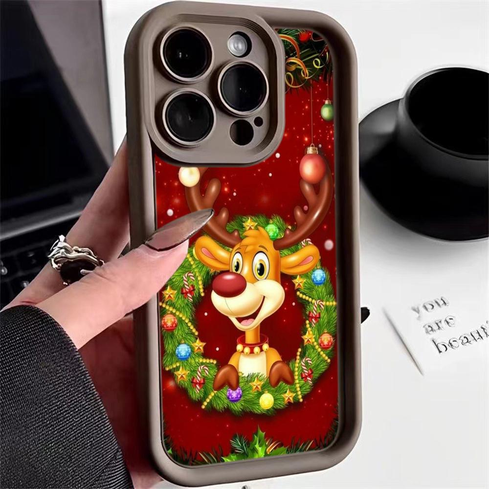 Ae117 Merry Christmas Happy New Year Design Phone Cases for Xiaomi 12 11 Lite 5G NE Redmi 13C 14C A3 Note 12 Pro 11s Angel Eye Ladder Protective Cover