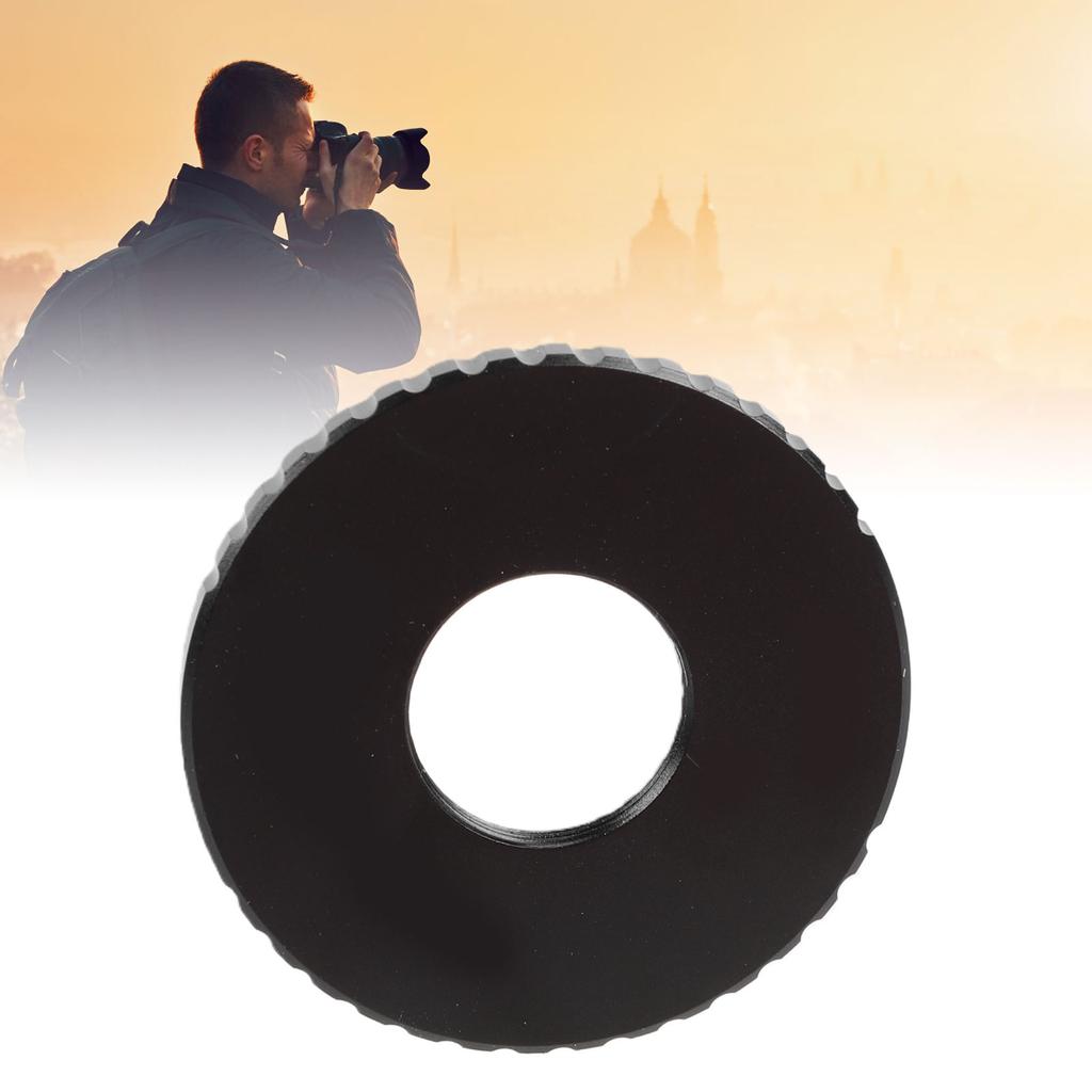 D Mount 8mm Film Lens To Fit for Q Camera Aluminum Alloy D Lens Mount Adapter for Photography