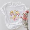 Retro Princess Tshirt Harajuku It’s Peach Time Shirts Peach Graphic T Shirts Cute Female Short Sleeve Tops Birthday Gift for Her