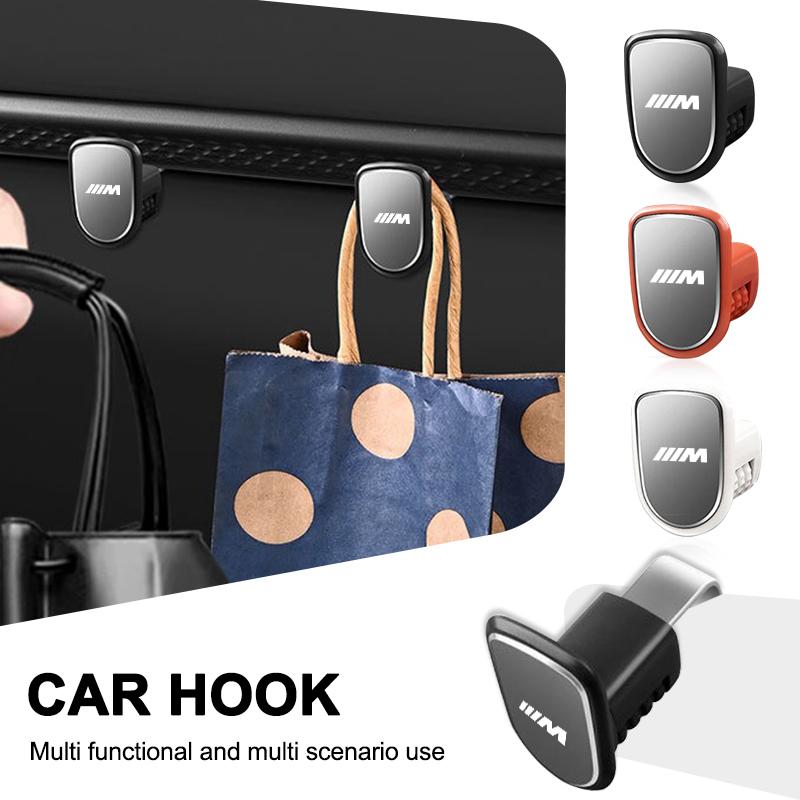 Car Hooks Organizer Storage Hanger For BMW G05 X5 G30 G12 G11 G32 G31 5 7 Series I8 I12 I15 G01 Hanging Organizer Hooks Keychain bljm36