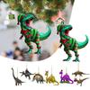 Dinosaur Car Hanging Decoration Christmas Festive Tree Trendy Various Styles Ornament for Home Scene Layout