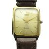 SEIKO Dolce Кварцевые часы с кожаным золотым ремешком 5931-5550, Цвет, Мужские (GY18 /MQ)