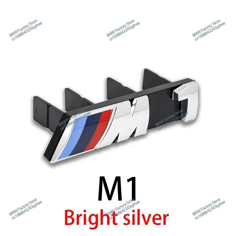 3D Значок Эмблема Решетки Радиатора Автомобиля Пряжка Аксессуары для Стайлинга Автомобиля Для Логотипа BMW M M1 M2 M3 M4 M5 M6 M7 F48 E83 F39 F10 F30 G01 E84