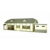 Sankei 187 Scene Series Station Building-3 MK05-12 Paper Craft