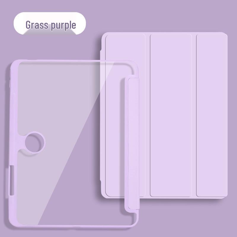 Акриловый защитный чехол для планшета OPPO Pad 3 Pro с гнездом для стилуса Air23, прозрачный, устойчивый к изгибу, кожаный, для 11,4" - 12,1".