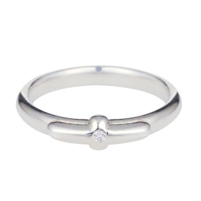 Невидимый коллаж HUG LAB DIA RING_СЕРЕБРО