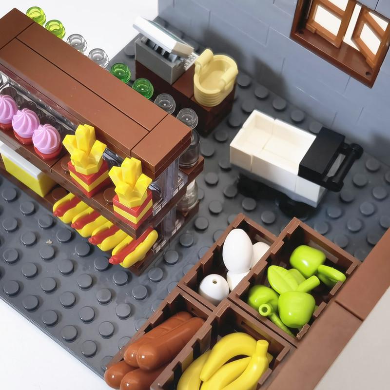 City Shop Friends Blocks Toys for Children Compatible Classic MOC Parts House Furniture Building Bricks Birthday Gift Bloques