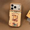 Мультяшный чехол-подставка для телефона с щенком для iPhone 17 и iPhone 17 Pro Max